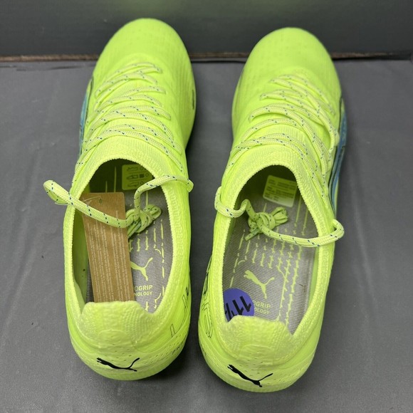 Puma Ultra Ultimate Firm Ground 106898-01 Soccer Cleats Yellow Women Sz 11.5 NEW - Picture 8 of 16